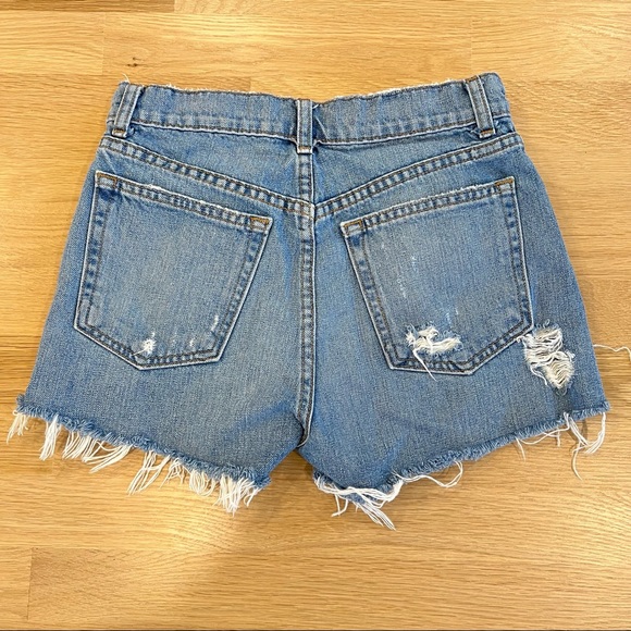 Reformation Dixie High Rise Jean Shorts - Picture 3 of 9